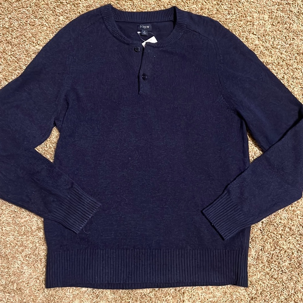 NWT J.Crew navy sweater